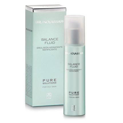 Bruno Vassari Pure Solutions Balance Fluid Немазна хидратираща емулсия с матиращ ефект – 50 мл