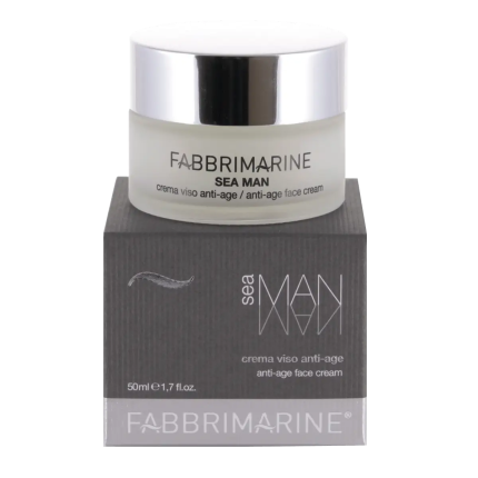 Fabrimarine SEA MAN ANTI-AGE – Крем за лице за мъже с морски клетки (50 мл)