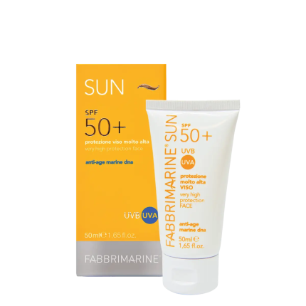 Fabrimarine – Слънцезащитен крем SPF 50 за лице и деликатни зони 50 мл